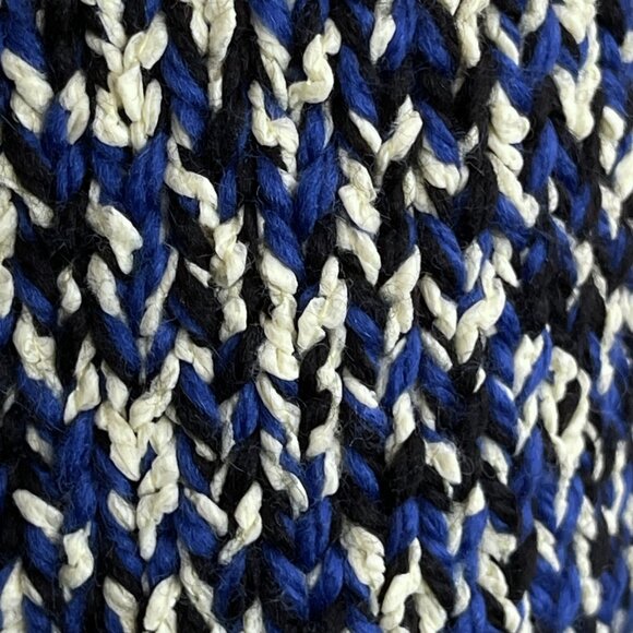 Maison Margiela: Handmade Wool Mouline Knit Stitch Embroidered Sweater SS22 - Picture 4 of 16